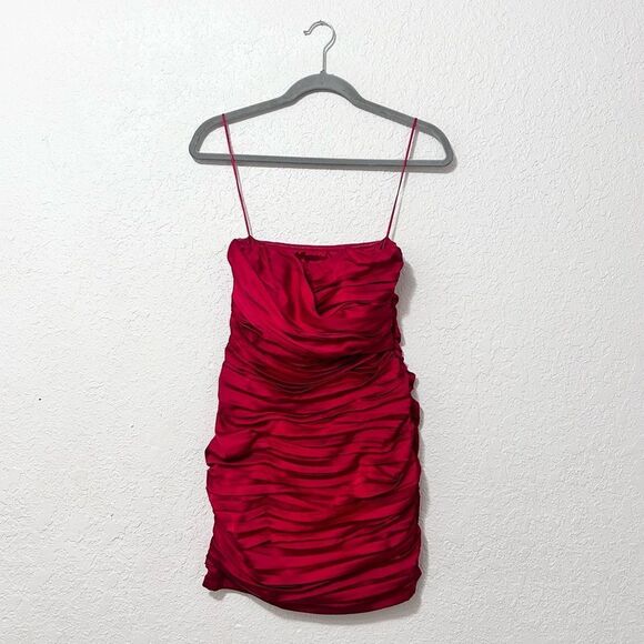 Express cocktail dress red size 0 - Picture 3 of 16